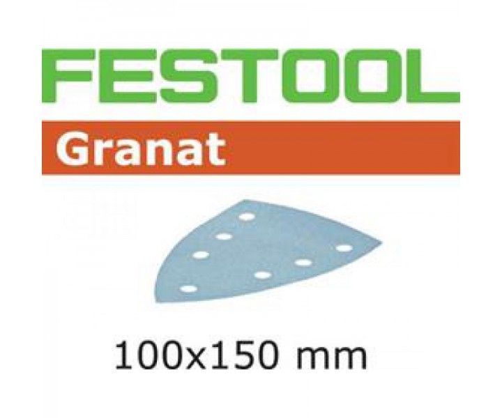 Фото Материал шлифовальный Festool Granat P 80, компл. из 10 шт.  STF DELTA/7 P 80 GR 10X в интернет-магазине ToolHaus.ru