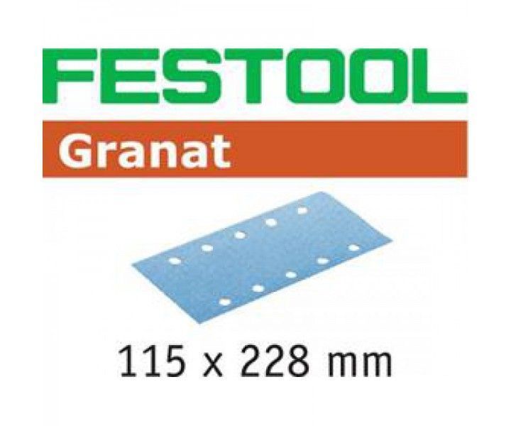 Фото Материал шлифовальный Festool Granat P 150, компл. из 100 шт. STF 115X228 P150 GR 100X в интернет-магазине ToolHaus.ru