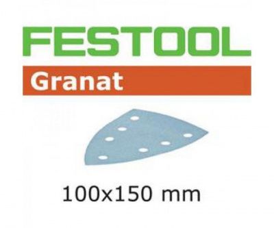 Фото Материал шлифовальный Festool Granat P 80, компл. из 10 шт.  STF DELTA/7 P 80 GR 10X в интернет-магазине ToolHaus.ru